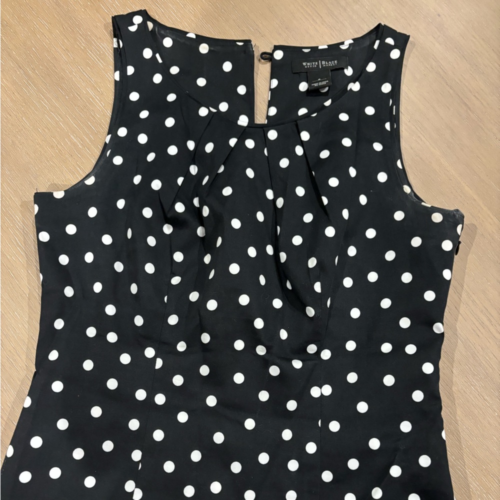 Women’s White House Black Market Polka Dot Shirt
